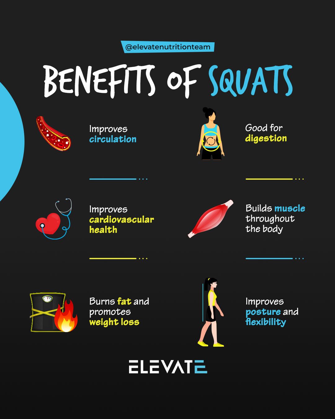 Elevate Nutrition Squat Guide Benefits of Squats